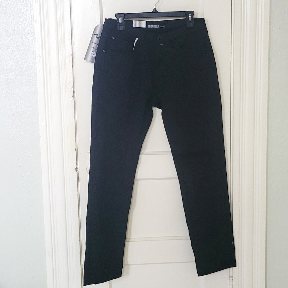 Silver Needle Black Jeans 32/30